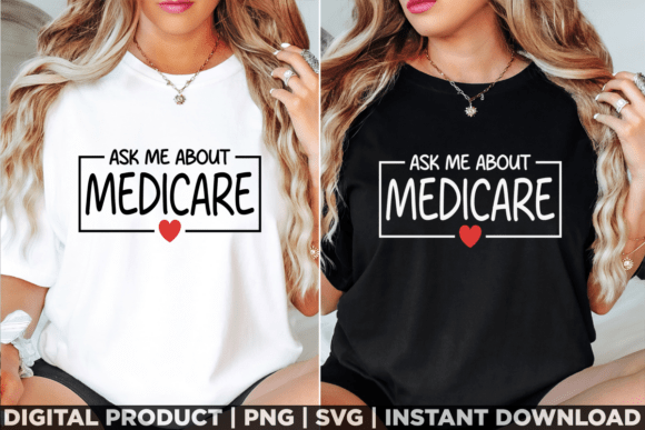 Ask Me About Medicare Insurance Agent Graphics