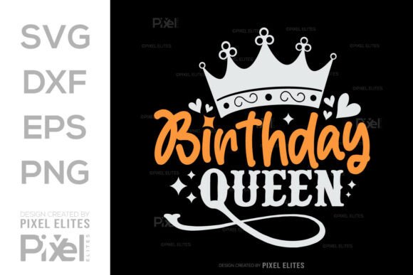 Birthday Queen SVG File, Birthday Quote