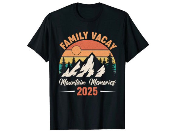 Family Vacay Mountain Memories T-Shirt