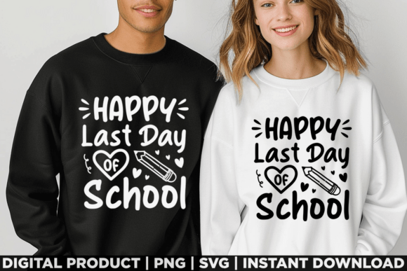 Happy Last Day of School Teacher Squad Graphics
