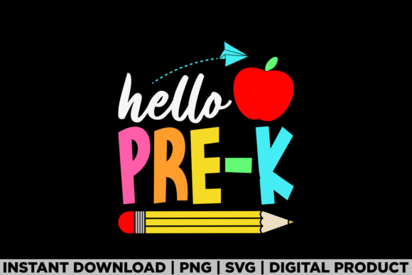 Hello Prek Team Preschool Teacher Graphics