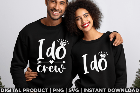 I Do, I Do Crew, Bachelorette Couple Tee Graphics