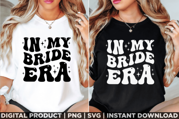 In My Bride Era Bachelorette Party Tee Graphics