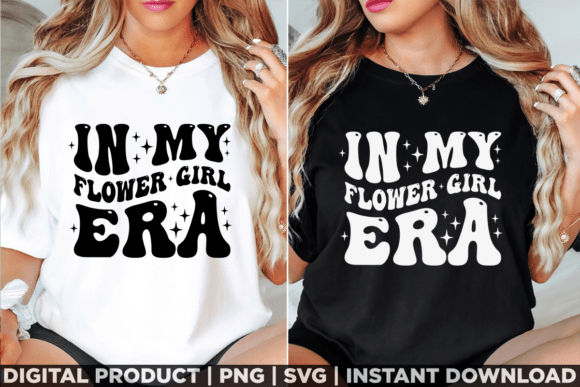 In My Flower Girl Era Bachelorette Party Graphics