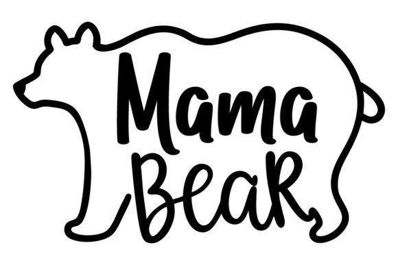Mama Bear T-Shirt Design Graphics