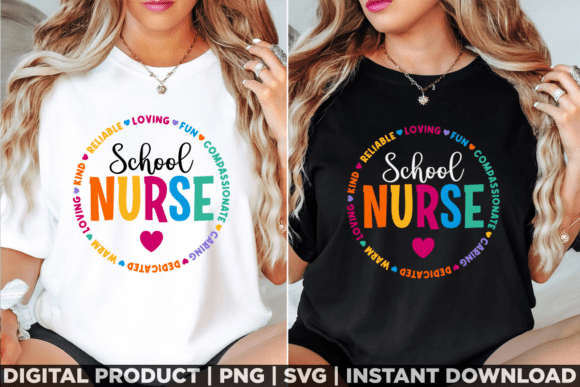 School Nurse Appreciation Nursing School Graphics