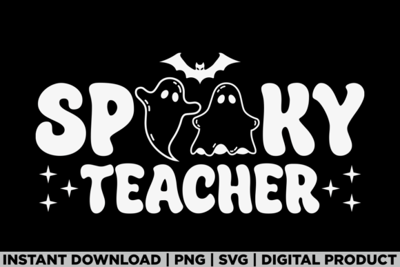 Spooky Teacher Halloween Funny Ghost Tee